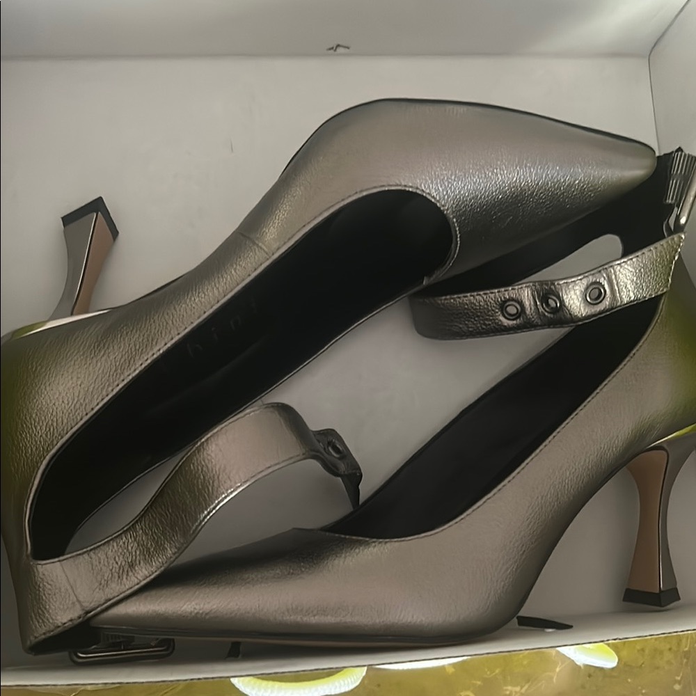 Elegant Metallic Heels